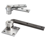Rixson 117 3/4" Offset Hung Pivot, Satin Chrome (Includes 180 Top Pivot)