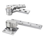 Rixson L147 3/4" Offset Hung Pivot Set, Satin Chrome (Includes L180 Top Pivot)