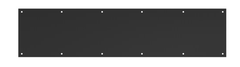Rockwood K1050 Kick Plate Standard Duty– BSP (Black Suede Powder Coat)
