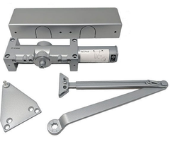 Falcon SC71A Rw/PA Heavy Duty Door Closer, Regular Arm with PA Bracket, Full Cover