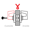 Schlage ND80BDEU Grade 1 Electrified Cylindrical Storeroom Lock, 12-24 VDC, Fail Secure, SFIC Prep