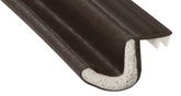 Pemko Q102D Kerf-In Weatherstrip Foam, Dark Brown, 97"