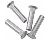 Accentra SN-134 Thru Bolt Sleeve Nuts, 4 Pack (1 3/4" Door)