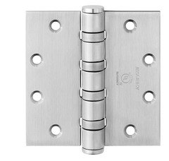 McKinney T4A3386 Heavy Weight 5-Knuckle Hinge, 4.5" x 4.5", Stainless Steel (Sold Per QTY 3)