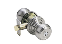 Emtek Waverly Key in Entrance Knobset with Regular Rosette