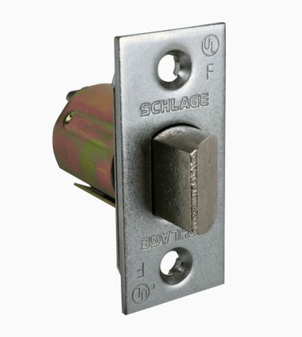 Schlage 11-068 Spring Latch (Standard), A Series 2-3/8" Backset, 1" x 2-1/4" Face, Square Corner