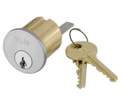 Accentra 2109 Rim Cylinder, 6-Pin, Schlage "C" Keyway