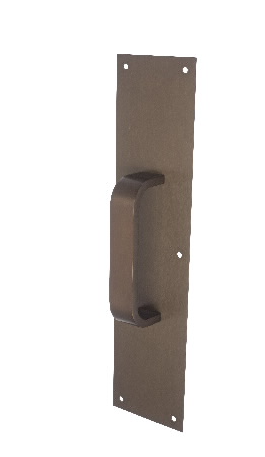 Rockwood 122 x 70C Pull Plate, 4" by 16"