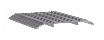 Pemko 172A Saddle Threshold - 1/2" x 6" Mill Finish Aluminum