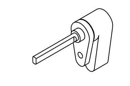 Yale 1827 Thumbturn for 352, 354, 356 & 357
