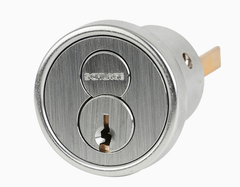 Schlage 20-057  FSIC Rim Cylinder, 6-pin, C Keyway, 1 Bitted, Convertible Tailpiece Cam, 2 Keys