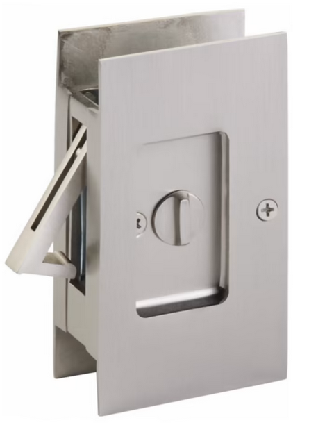 Emtek Modern Rectangular Privacy Pocket Door Lock