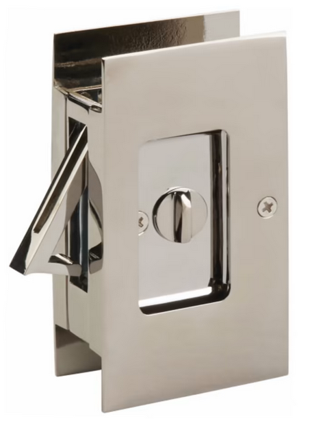 Emtek Modern Rectangular Privacy Pocket Door Lock