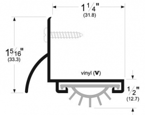 Pemko 210AV Door Shoe