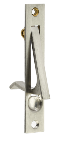 Emtek 2221 Brass Edge Door Pull, 3/4" by 4"