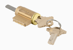 Schlage 23-065 C Key-in-Lever Cylinder, 6-pin, C Keyway, Keyed Different, 2 Keys