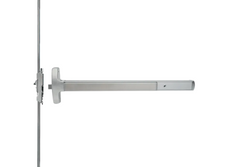 Falcon 24-C-EO Grade 1 Concealed Vertical Rod Exit Bar, Narrow Stile Pushpad