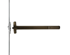 Falcon 24-C-EO Grade 1 Concealed Vertical Rod Exit Bar, Narrow Stile Pushpad