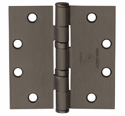 McKinney TA2714 Five Knuckle Standard Weight Hinge - 4.5" x 4.5" - PACK SIZE OF 3