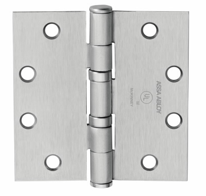 McKinney TA2714 Five Knuckle Standard Weight Hinge - 4.5" x 4.5" - PACK SIZE OF 3