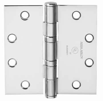 McKinney TA2714 Five Knuckle Standard Weight Hinge - 4.5" x 4.5" - PACK SIZE OF 3