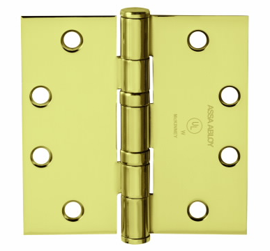 McKinney TA2714 Five Knuckle Standard Weight Hinge - 4.5" x 4.5" - PACK SIZE OF 3
