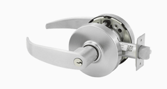 Sargent 28-10G44 LP Grade 1 Service Station Cylindrical Lock, P Lever, Conventional Cylinder, Satin Chrome Finish, Not Handed