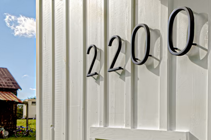 Emtek 7" Modern House Number