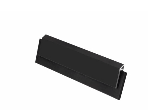 Pemko 315DN Neoprene Door Sweep, Dark Bronze Anodized Aluminum with EPDM insert