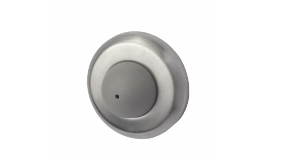 Rockwood 406 Convex Wrought Wall Stop with Plastic Toggle