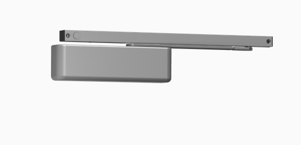 LCN 4040SE-STD 120V Grade 1 Surface Door Closer, Slide Track Arm Standard with Hold Open, Aluminum