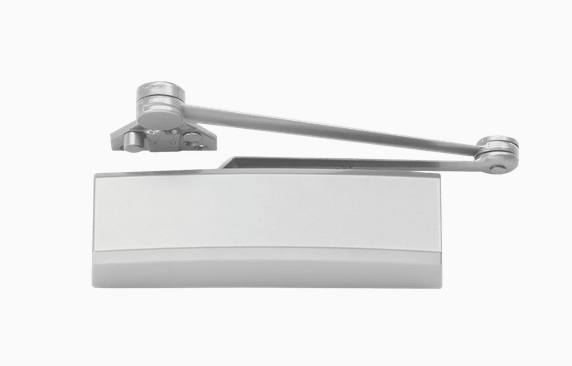 LCN 4050A-SCUSH Surface Door Closer, Spring Cush-N-Stop Arm, Aluminum