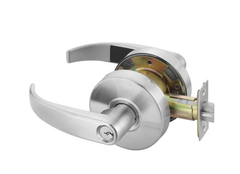 ACCENTRA 4605LN Grade 2 Storeroom or Closet Lockset, Satin Chrome