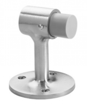 Rockwood 470 Door Stop, 2-1/2"  X 3", Ws / Plastic Anchor