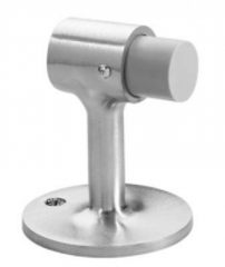 Rockwood 471 Door Stop, 2-1/2" X 3", Sms, Plastic/lead Anchors