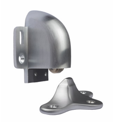 Rockwood 491 Automatic Door Holder & Stop - Satin Chrome