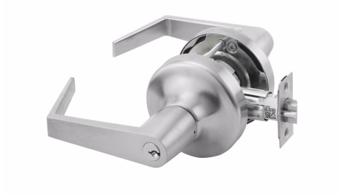 ACCENTRA 5307LN Grade 2 Entrance Lock, AU Lever, Satin Chrome