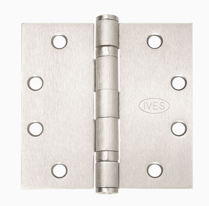 Ives 5BB1 5 Knuckle, Ball Bearing Full Mortise Hinge- 4.5" x 4.5"