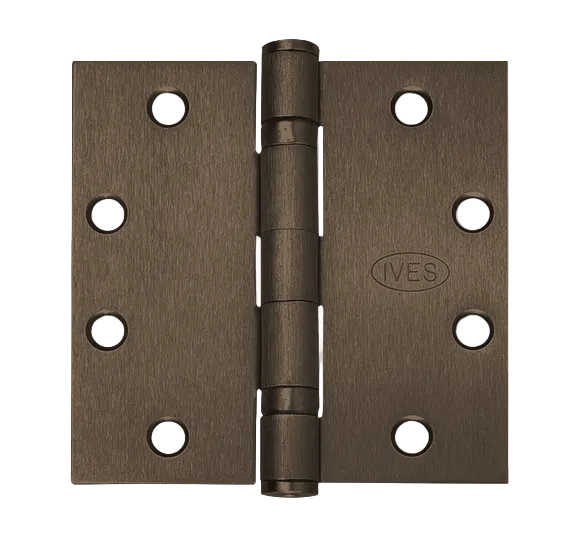 Ives 5BB1 5-Knuckle Ball Bearing Hinge, Standard Weight, 4-1/2" x 4-1/2"