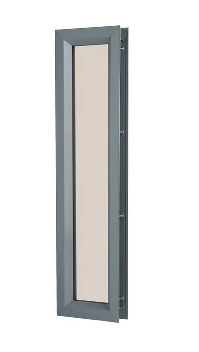 Rockwood LT-B1 Lite Kit Dark Gray Primer Coat with Pyran Platinum Fire Rated Glass