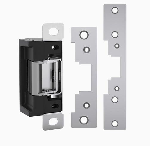 HES 7000C Grade 1 Electric Strike, Fail Safe/Fail Secure, 12/24 VDC, Satin Stainless Steel