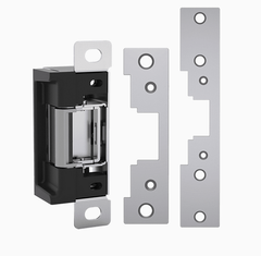 HES 7000C Grade 1 Electric Strike, Fail Safe/Fail Secure, 12/24 VDC, Satin Stainless Steel