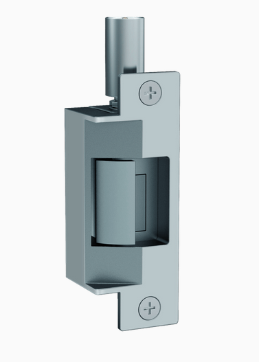 Folger Adam 712 Fail Secure, Complete 24VDC Electric Strike, 1/2" Keeper, Metal Frame Satin Stainless Steel