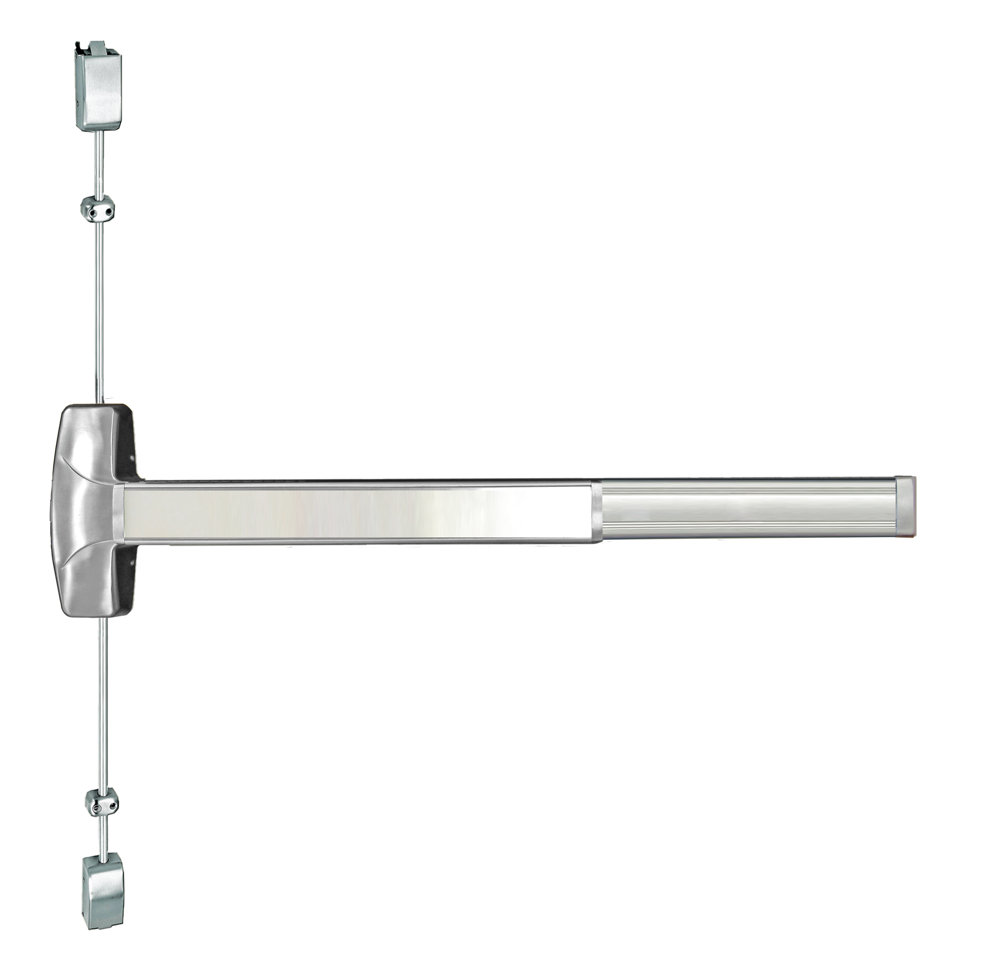 Cal-Royal 7760V Series Grade 1 Surface Vertical Rod Exit Device