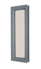 Rockwood LT-B1 Lite Kit Dark Gray Primer Coat with Pyran Platinum Fire Rated Glass