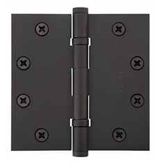 Emtek Heavy Duty Steel, Ball Bearing Hinge, Square Corners 4 1/2" x 4 1/2" - SOLD AS PAIR
