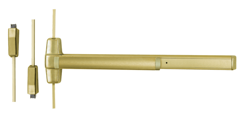 Von Duprin 9827EO 3 Grade 1 Surface Vertical Rod Exit Bar, 36" Panic Device