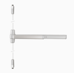 Von Duprin 9927EO Grade 1 Surface Vertical Rod Exit Bar, Exit Only, Less trim