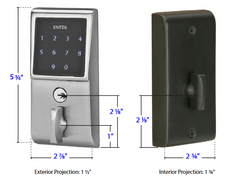 Emtek E3020 EMTouch™ Electronic Keypad Deadbolt