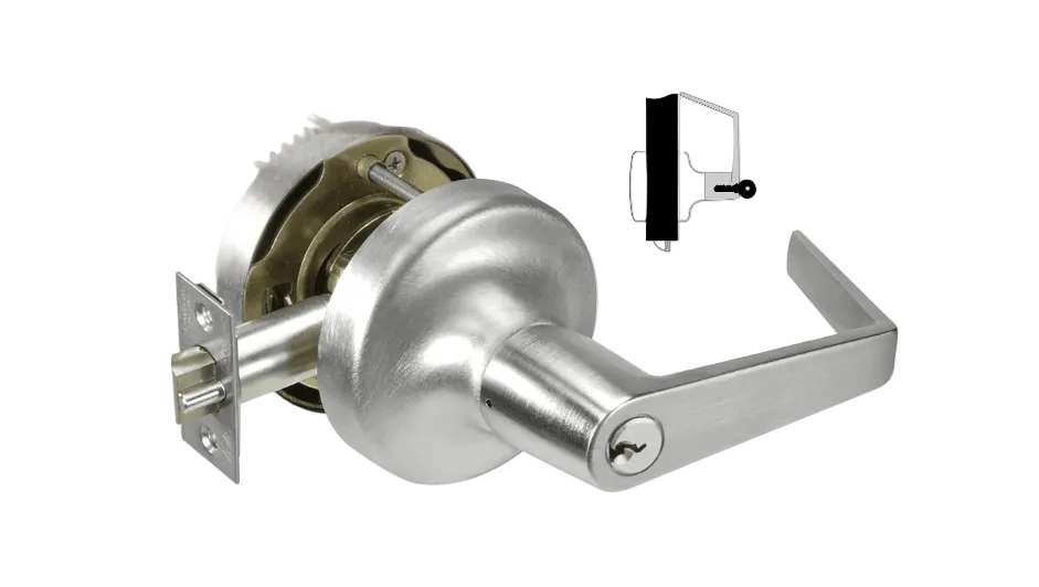 ACCENTRA 5329LN Grade 2 Communicating Classroom Cylindrical Lock